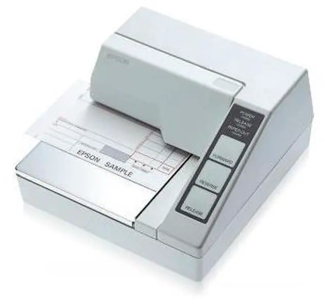 Alt view image 2 of 4 - Ep,son C31C163272 TM-U295 Dot Matrix Receipt Printer 7-pin - 2.1 lps Serial WHITE