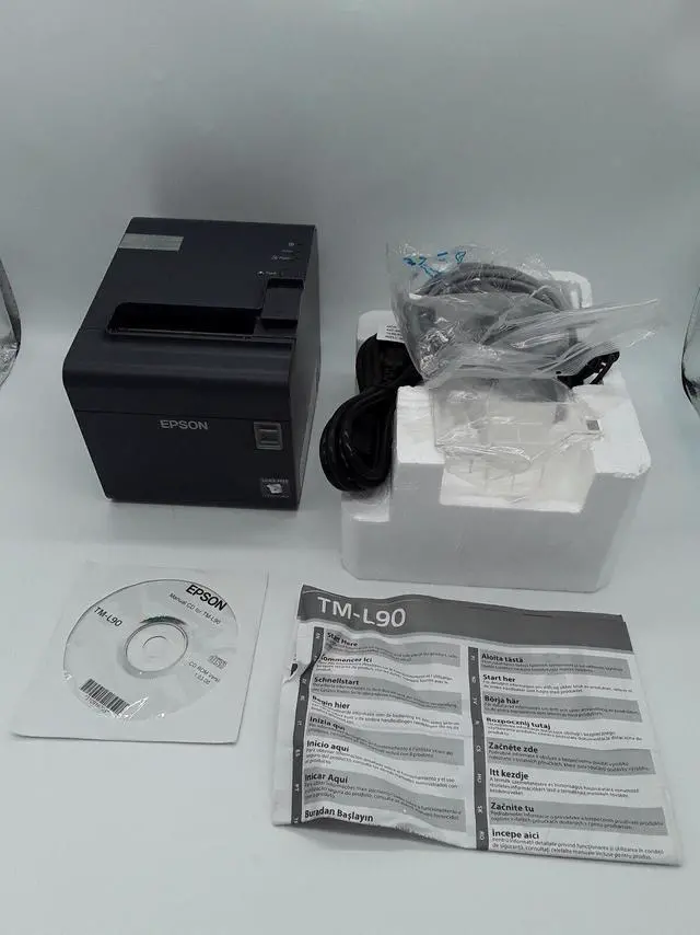 Main image of Ep,son TM-L90 Plus Thermal Label and Bar code/Receipt Printer C31C412A7581