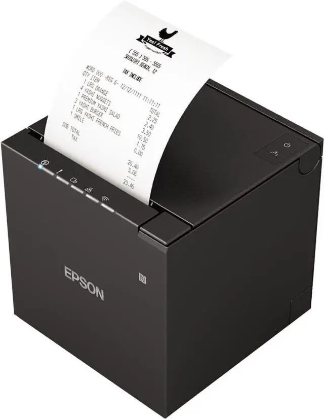 Alt view image 3 of 3 - Ep,son C31CK50012 TM-M30III Receipt Printer - USB, Ethernet - Black