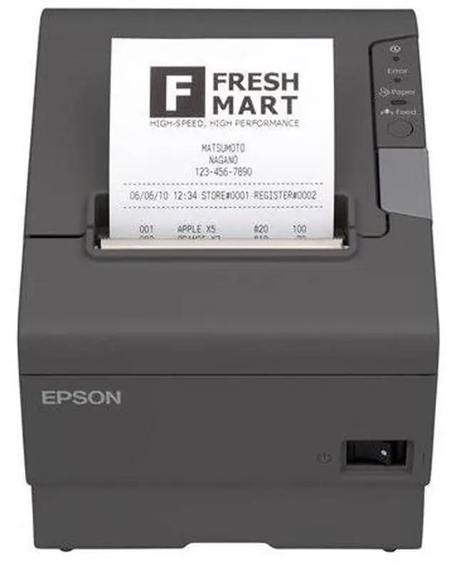 Alt view image 2 of 2 - Ep,son TM-T88V (051): Receipt Printer Thermal (C31CA85051)
