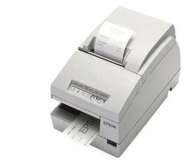 Main image of Ep,son TM U675 Receipt Printer B/W Dot-Matrix Serial White C31C283012