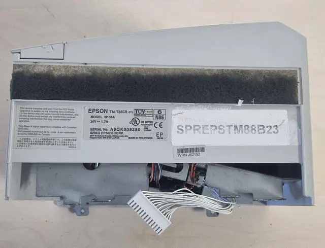 Alt view image 5 of 7 - Ep,son TM-T8811R Receipt Printer Ref00197