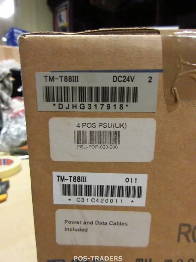 Alt view image 2 of 3 - Ep,son TM-T88III Direct Thermal POS Receipt Printer C31C420011 PARALLEL