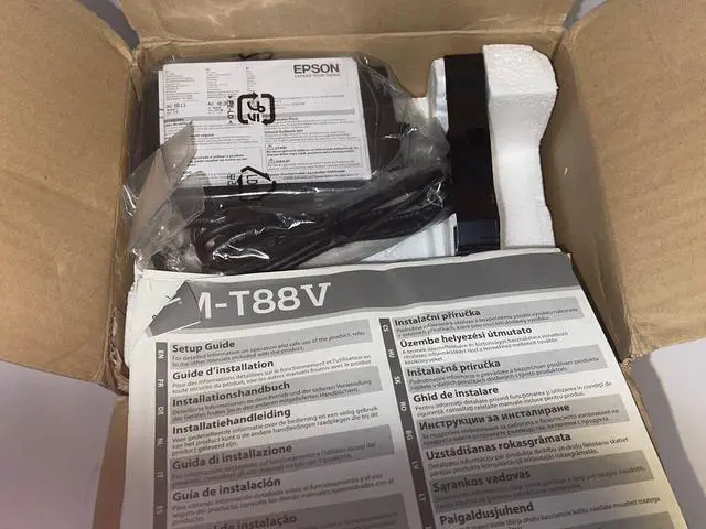 Alt view image 5 of 7 - Ep,son M244A TM-T88V Thermal POS Receipt Printer Serial / USB