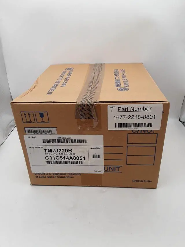 Alt view image 6 of 7 - Ep,son TM-U220PB M188B POS Receipt Printer