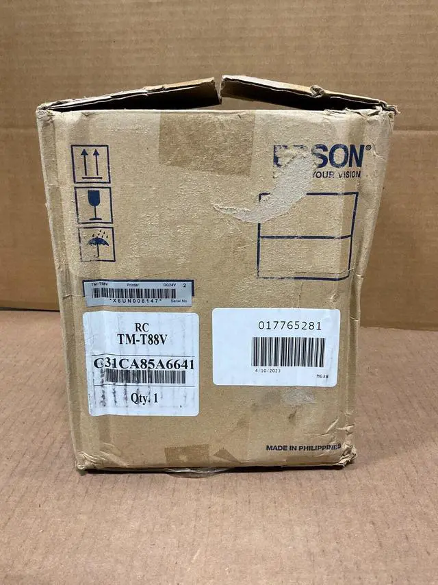Alt view image 2 of 7 - Ep,son TM-T88V Powered USB Thermal Receipt Printer C31CA85A6641 C31CA85053