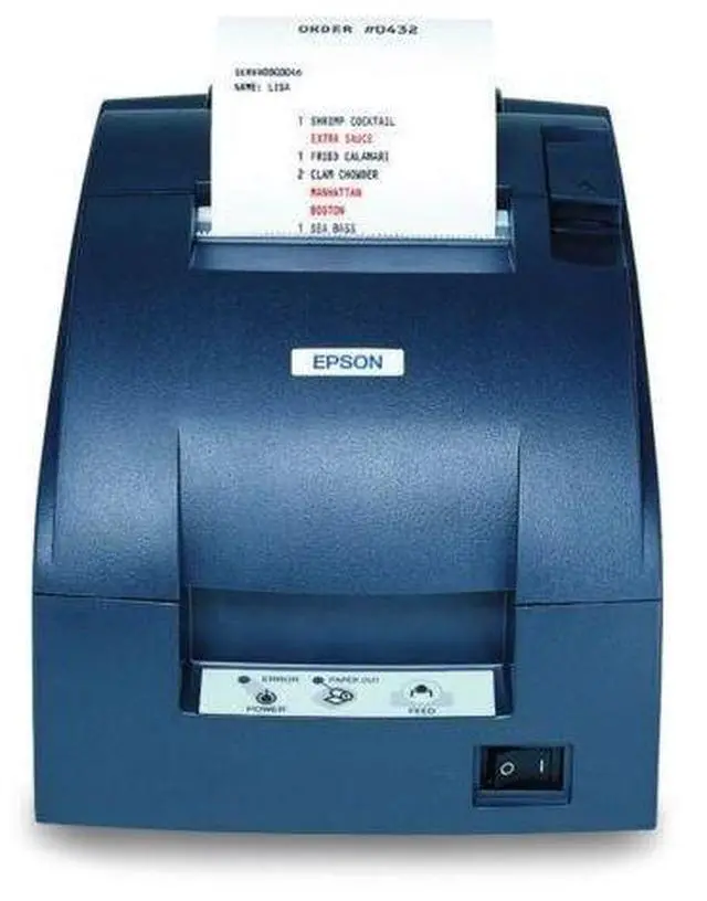 Main image of Ep,son TM-U220B EDG Ethernet LAN Receipt Printer Auto Cutter