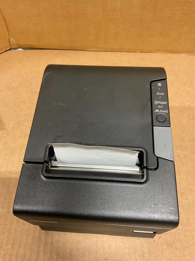 Alt view image 3 of 7 - Ep,son TM-T88V Powered USB Thermal Receipt Printer C31CA85A6641 C31CA85053