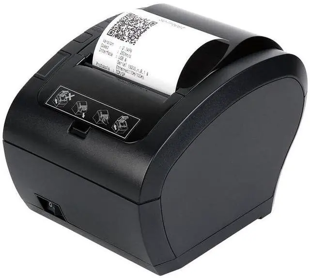 Alt view image 4 of 4 - POS 80MM Thermal Receipt Printer P047 Fast 300mm + sim to Epson T88V