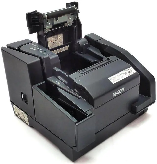 Alt view image 6 of 7 - Ep,son TM-S900MJ-131 Thermal Receipt Printer 2-Side Cheque Scan,ner 3-in-1 USB