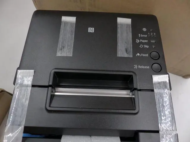 Alt view image 6 of 7 - Ep,son M253B ETHERNET RS-232 HYBRID POS THERMAL RECEIPT PRINTER TM-H6000V