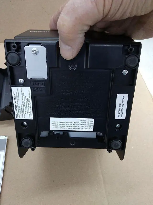 Alt view image 6 of 7 - Ep,son T88V PUSB, E1Q93AA, Receipt Printer, NO Cords Included.