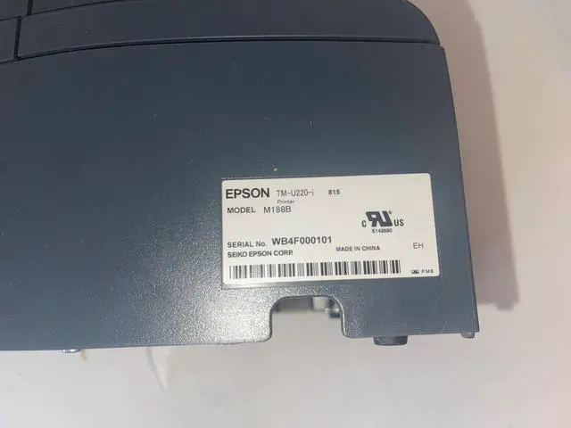 Alt view image 3 of 7 - Ep,son TOAST TM-U220-i (815 ) M188B Kitchen /Bar POS Receipt Printer