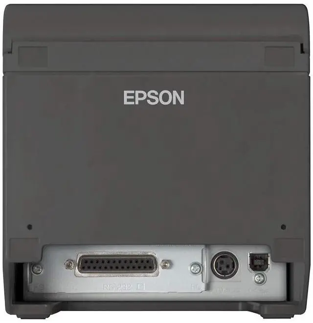 Alt view image 3 of 6 - Ep,son TM-T82II POS Printer (USB+Parallel, Monochrome, Wired, Gray)