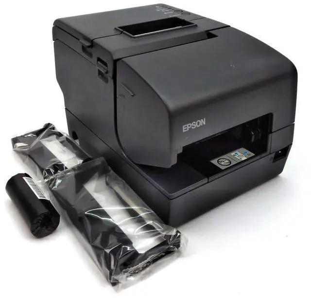 Alt view image 6 of 7 - Ep,son TM-H6000IV Thermal Receipt POS Printer Multifunction USB C31CB25A7811
