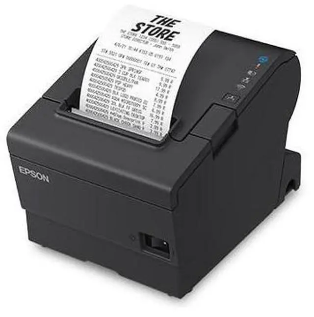 Alt view image 2 of 7 - Ep,son TM-T88VII OmniLink Single-Station Thermal Receipt Printer C31CJ57052