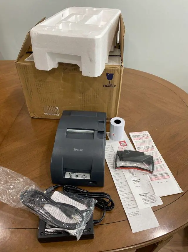 Main image of Ep,son TM-U220B Pos Kitchen Receipt Printer ETHERNET Network with UB-E04 Card