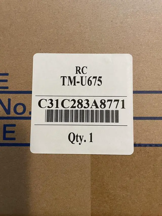 Alt view image 2 of 4 - Ep,son TM U675 Receipt Slip Printer C31C283A771 Factory Sealed With Power Supply