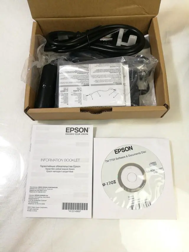 Alt view image 2 of 7 - Ep,son M296A Fast Receipt Thermal POS Printer TM-T70II