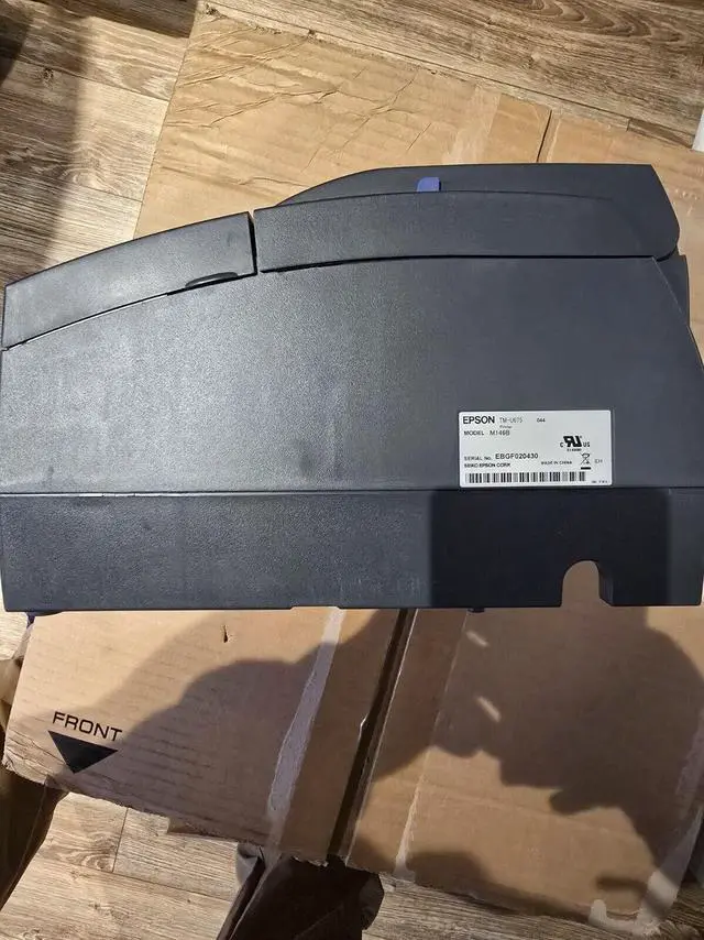 Alt view image 2 of 5 - Ep,son TM-U675 M146B  POS Receipt Printer Withou Power Adapter