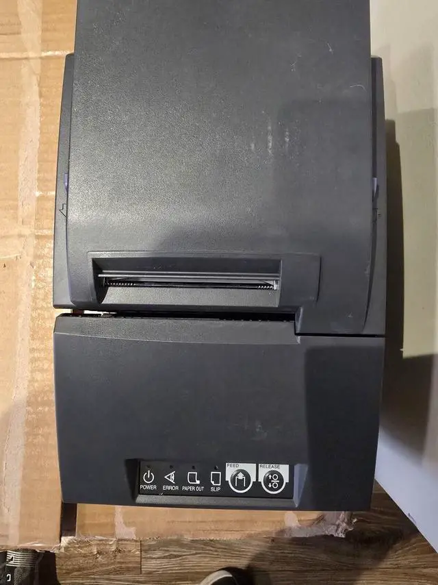 Alt view image 5 of 5 - Ep,son TM-U675 M146B  POS Receipt Printer Withou Power Adapter