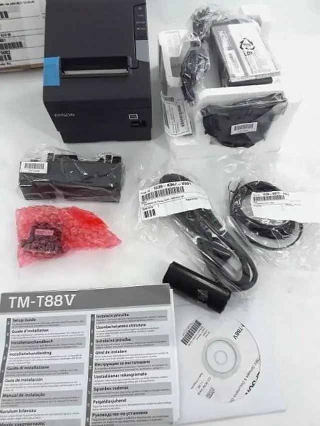 Alt view image 2 of 6 - Ep,son TM-T88V Monochrome Thermal Receipt printer (C31CA85A6302)