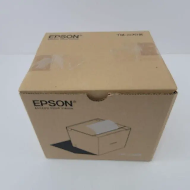 Alt view image 7 of 7 - TM-M30iii Ep,son Thermal USBA,B,C Ethernet POS Printer C31CK50011 White