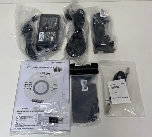 Alt view image 2 of 7 - Ep,son Thermal Receipt Printer TM-T88VI / M338A