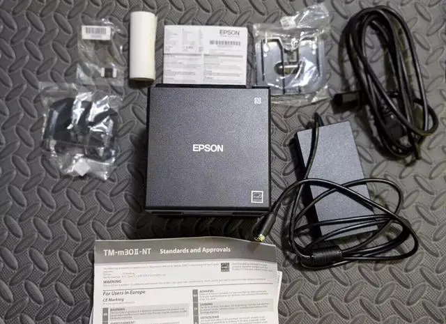 Main image of Ep,son TM-m30II (112): USB + Ethernet + NES + BT, PS, EU, Black Receipt Printer