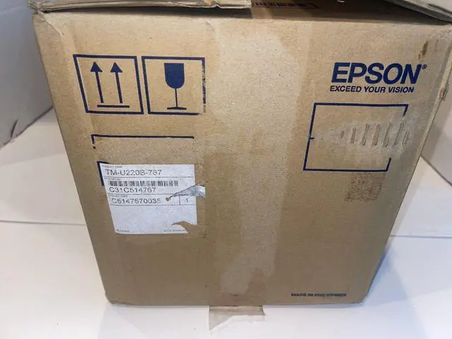 Alt view image 6 of 7 - Ep,son TM-U220B (767) M188B Dot Matrix POS Receipt Printer Ethernet / USB