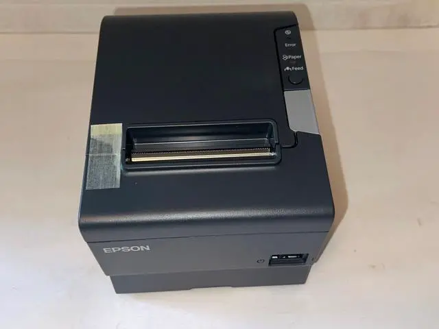 Alt view image 3 of 7 - Ep,son TM-T88V M244A Thermal POS Receipt Printer POWERED PLUS USB