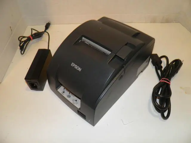 Alt view image 4 of 4 - Ep,son TM-U220B (767) M188B Dot Matrix POS Receipt Printer Ethernet / USB