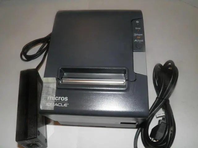 Alt view image 3 of 6 - Micros Ep,son M244A TM-T88V Thermal POS Receipt Printer IDN Printer