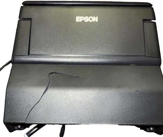 Alt view image 7 of 7 - Ep,son TM-H6000V Thermal Receipt Printer Multifunction M253B No Power Adapter