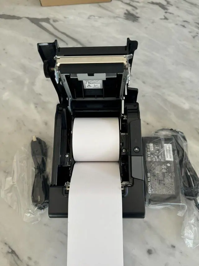 Alt view image 5 of 7 - Ep,son TM-T88VI-241 Receipt Printer