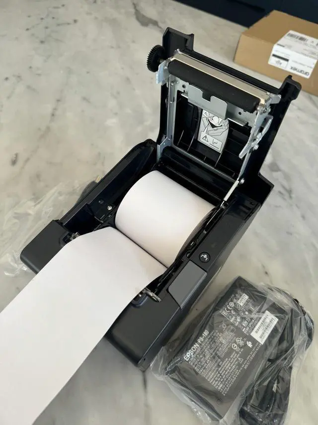 Alt view image 6 of 7 - Ep,son TM-T88VI-241 Receipt Printer