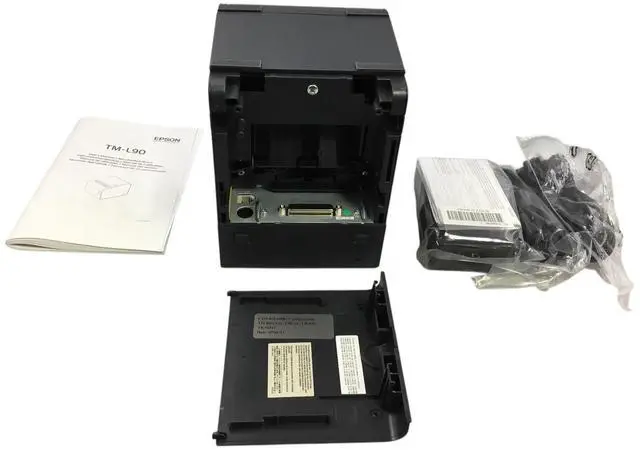 Alt view image 6 of 7 - Ep,son TM-L90 M165M TM-L90P Thermal Receipt Printer With AC Power Adapter