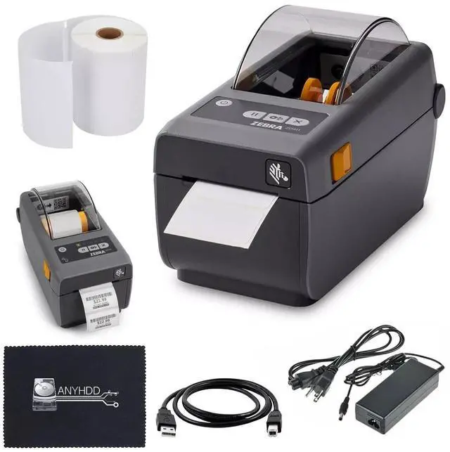 Alt view image 3 of 4 - Ze,bra ZD4A022-D01M00EZ Bar Code Label Printer ZD411d 203 dpi USB & USB Host