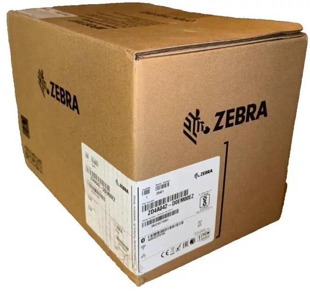 Alt view image 2 of 7 - Ze,bra ZD421 Label Printer 4" Direct Thermal 203dpi USB BT Light ZD4A042-D0EM00EZ