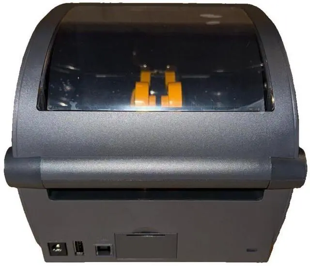 Alt view image 6 of 7 - Ze,bra ZD421 Label Printer 4" Direct Thermal 203dpi USB BT Light ZD4A042-D0EM00EZ