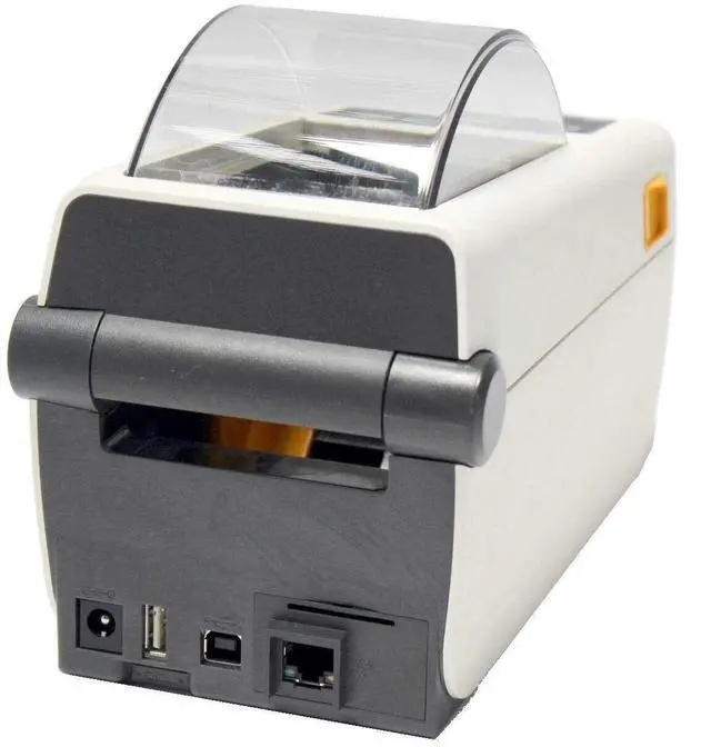 Alt view image 2 of 4 - Ze,bra ZD411 203dpi Direct Thermal Healthcare Bar Code Printer ZD4AH22-D01E00E