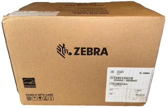 Alt view image 7 of 7 - Ze,bra ZD421 Label Printer 4" Direct Thermal 203dpi USB BT Light ZD4A042-D0EM00EZ
