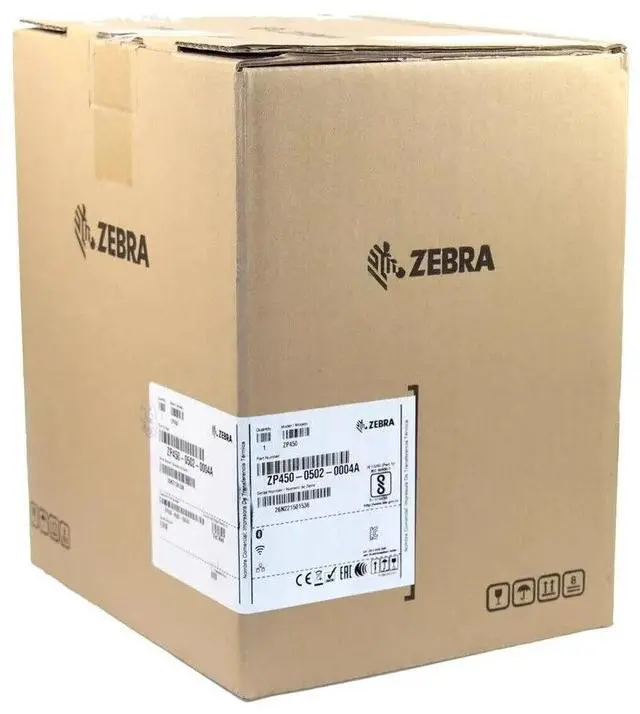Alt view image 4 of 5 - Ze,bra ZP450 Direct Thermal Label & Bar Code Printer ZP450-0502-0004A