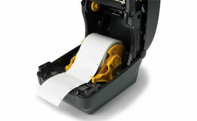 Alt view image 2 of 6 - Ze,bra ZD500 Label Printer 300dpi USB Ethernet Thermal Postage Label Printer