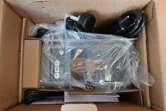 Alt view image 3 of 5 - Ze,bra ZD410 ZD41022 Thermal Printer Bluetooth, USB, Ethernet