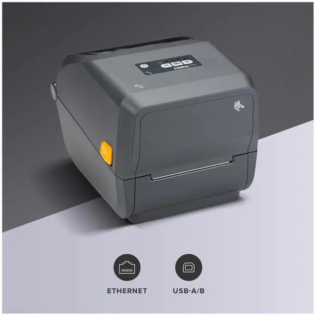 Alt view image 2 of 7 - Ze,bra ZD421 8UM752 Thermal Transfer Printer
