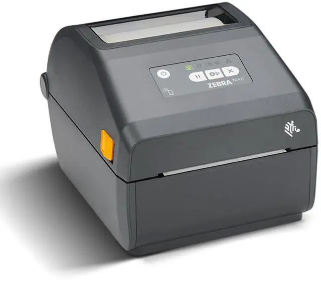Alt view image 7 of 7 - Ze,bra ZD421 Direct Thermal Desktop Printer 203 dpi Width 4" USB ZD4A042-D01M00EZ