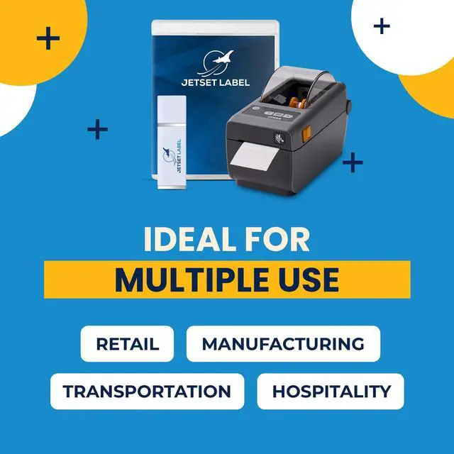 Alt view image 7 of 7 - Ze,bra ZD411 (ZD410 Replacement) Direct Thermal Label Printer