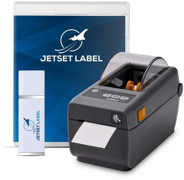 Alt view image 2 of 7 - Ze,bra ZD411 (ZD410 Replacement) Direct Thermal Label Printer | 203 DPI