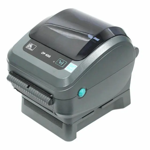 Alt view image 4 of 7 - Ze,bra ZP450-0502-0004 UPS CTP Label Thermal Printer SEALED
